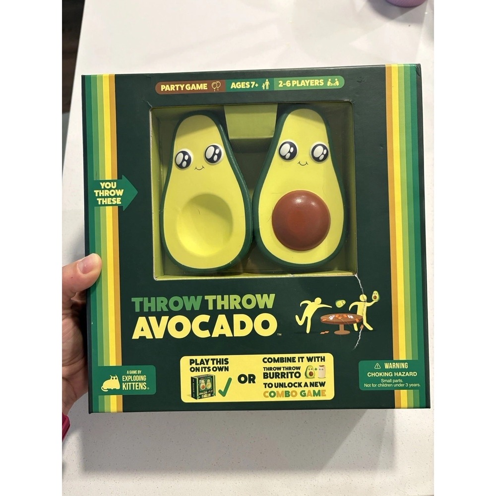 Throw Throw Avocado by Exploding Kittens - Dodgeball Card‎ Game - New